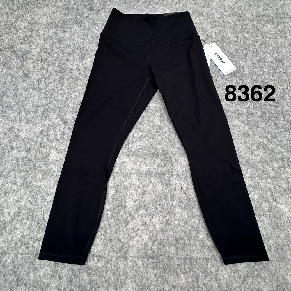 RBX Active Ultra Luxe Black High Rise Compression Leggings CR60224 Small NWT